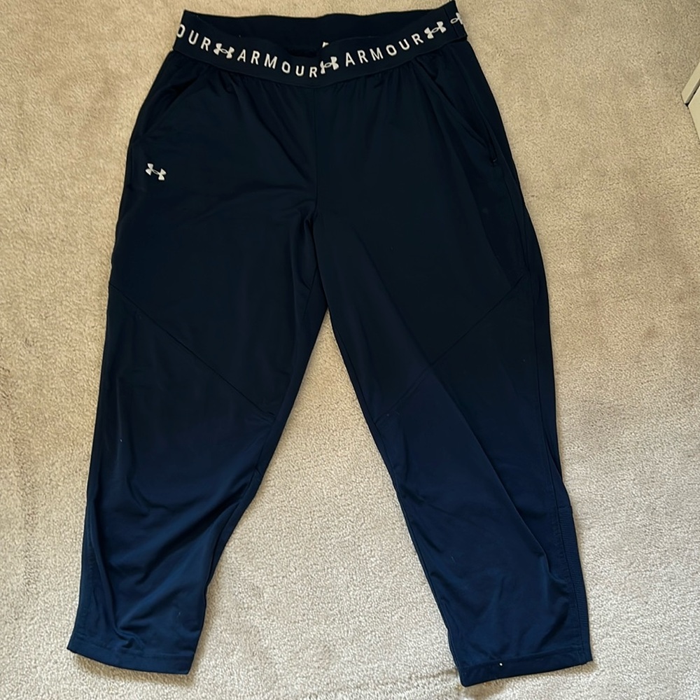 Under armour blue joggers